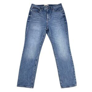 Madewell the High-Rise‎ Slim Boyjean Jeans Sz 29 Fits 32 x 29